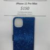 i11 Pro Max Blue Wallet