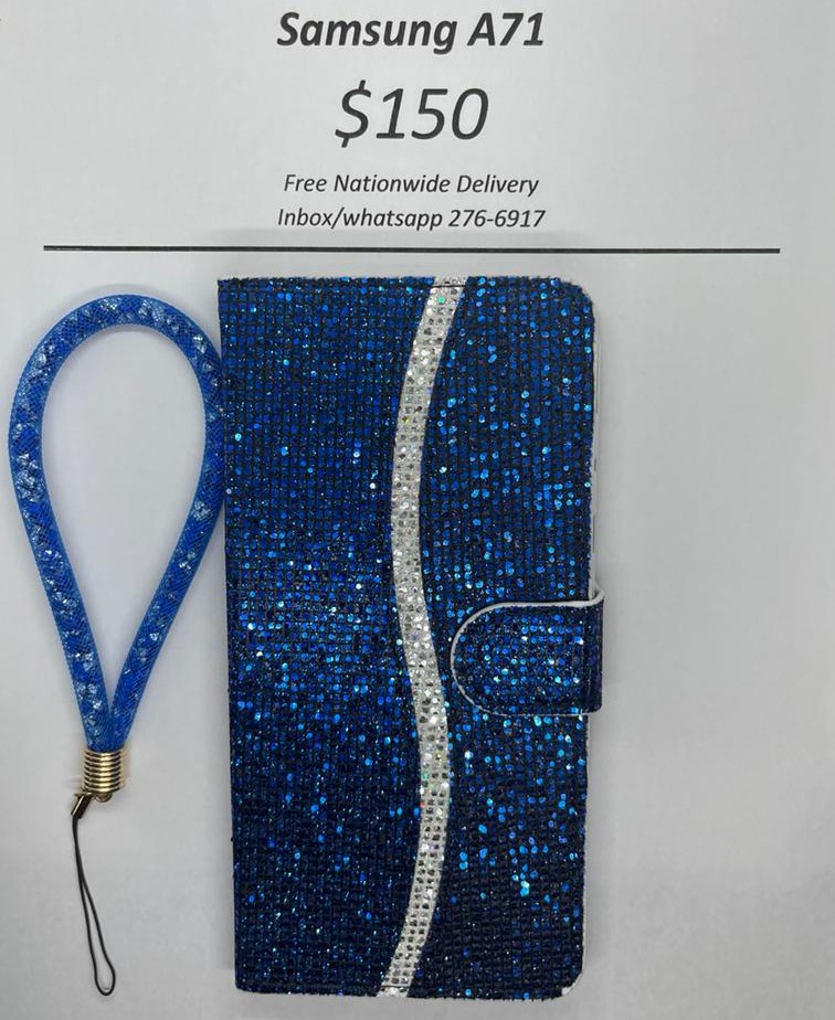 A71 Blue Wallet