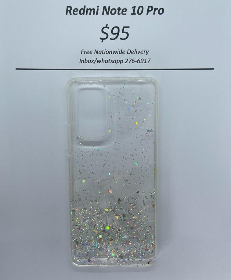 Redmi Note 10 Pro Clear Glitter