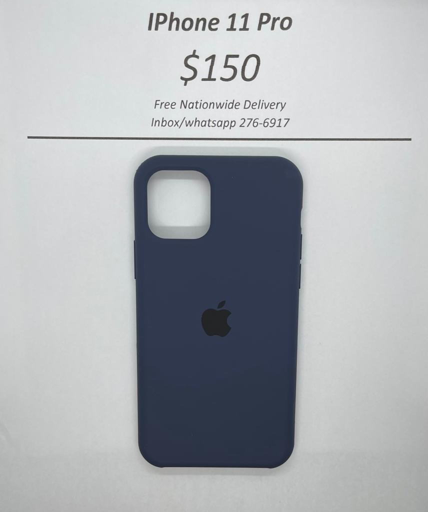 iPhone 11 Pro Blue Logo