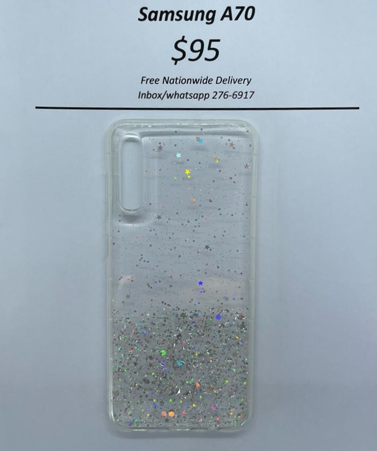 A70 Clear Glitter