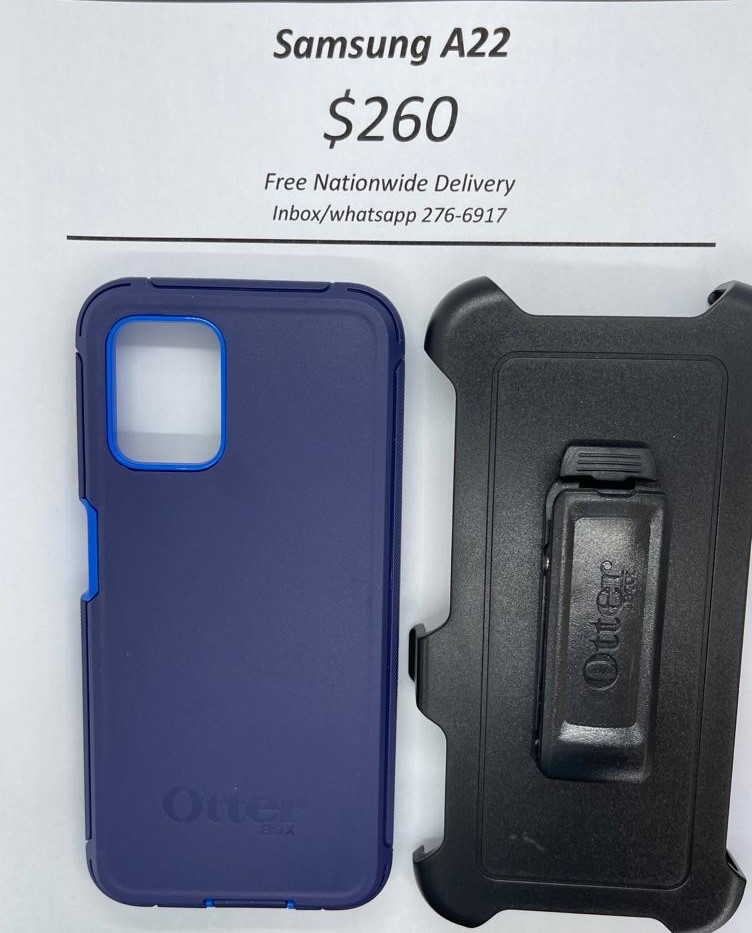 A22 Otterbox-Defender Black