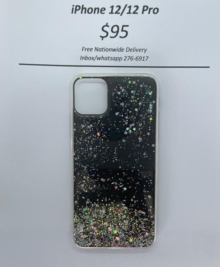 i12/pro Black Glitter