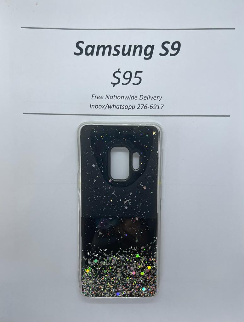 S9 Black Glitter