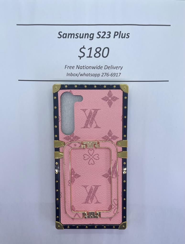 S23 Plus Pink Logo Trunk