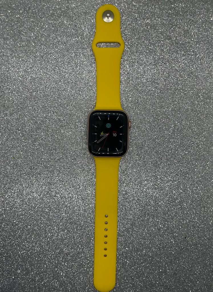 Yellow Silicone Watch Band