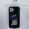 iPhone 12 Pro Who Cares Light up case