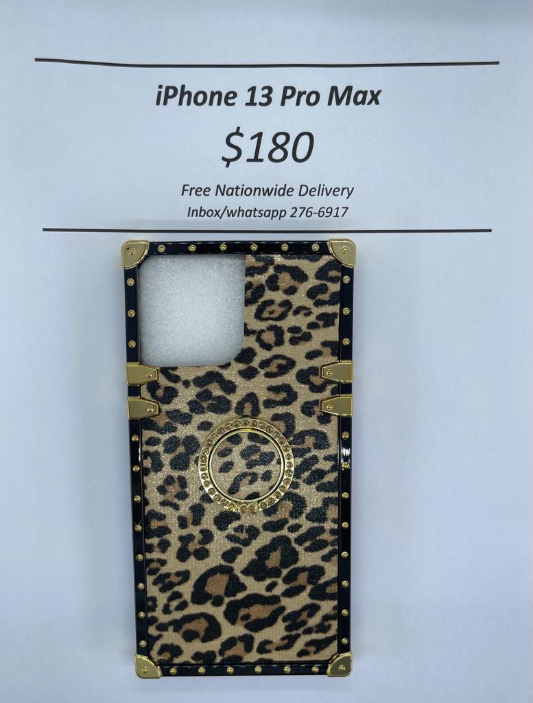 i13 Pro Max Leopard without Pop Ring