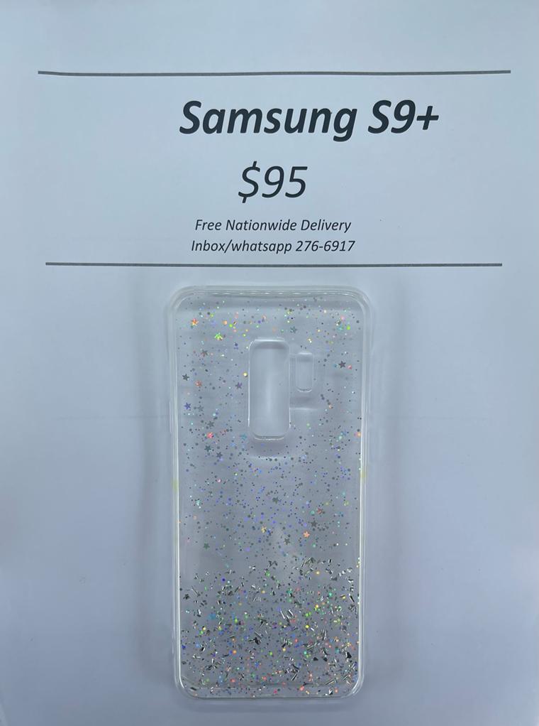 S9 Plus Clear Glitter