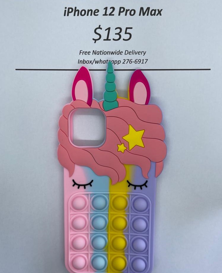 iPhone 12 Pro Max Colourful Unicorn