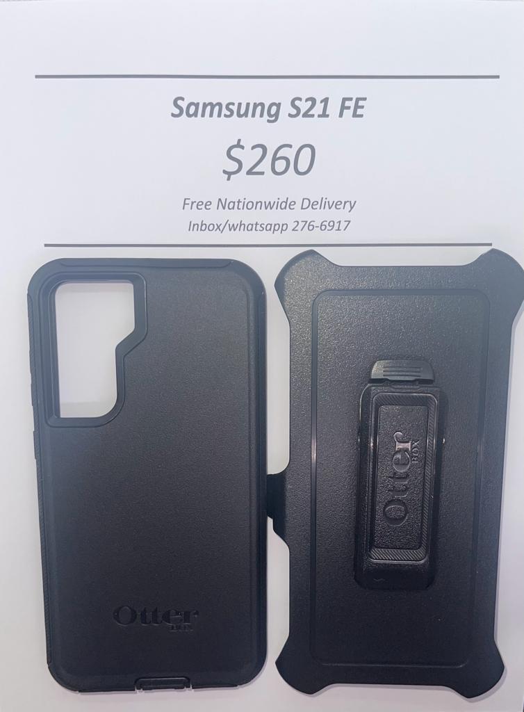 S21 FE  Otterbox-Defender Black