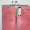 A35 Pink Butterfly Wallet