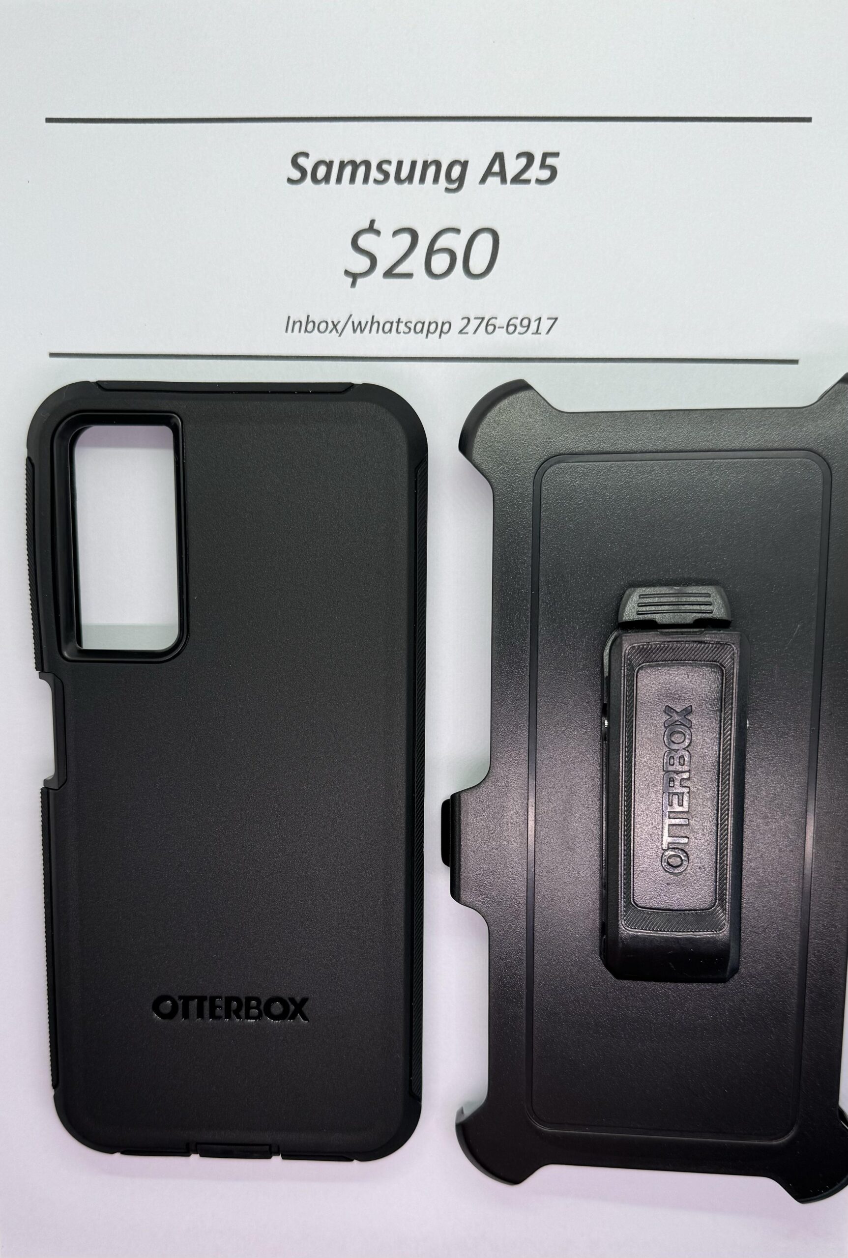 A25 Otterbox-Defender Black