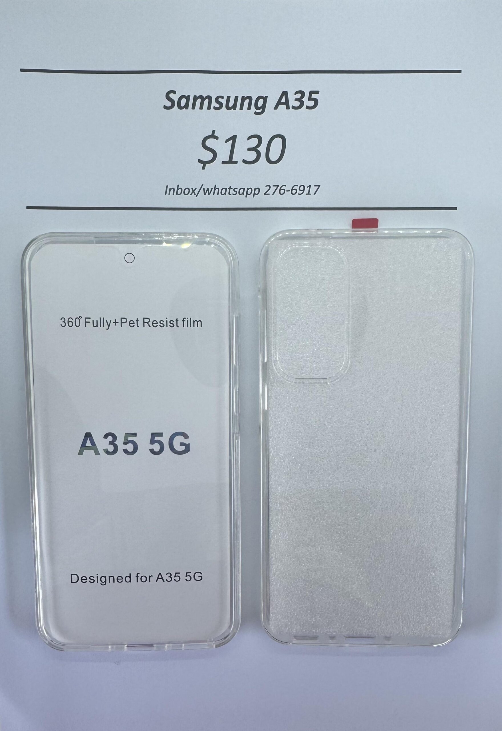 Samsung A35 360 TPU Case