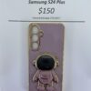 S24 Plus Purple 3D Astronaut Phone case