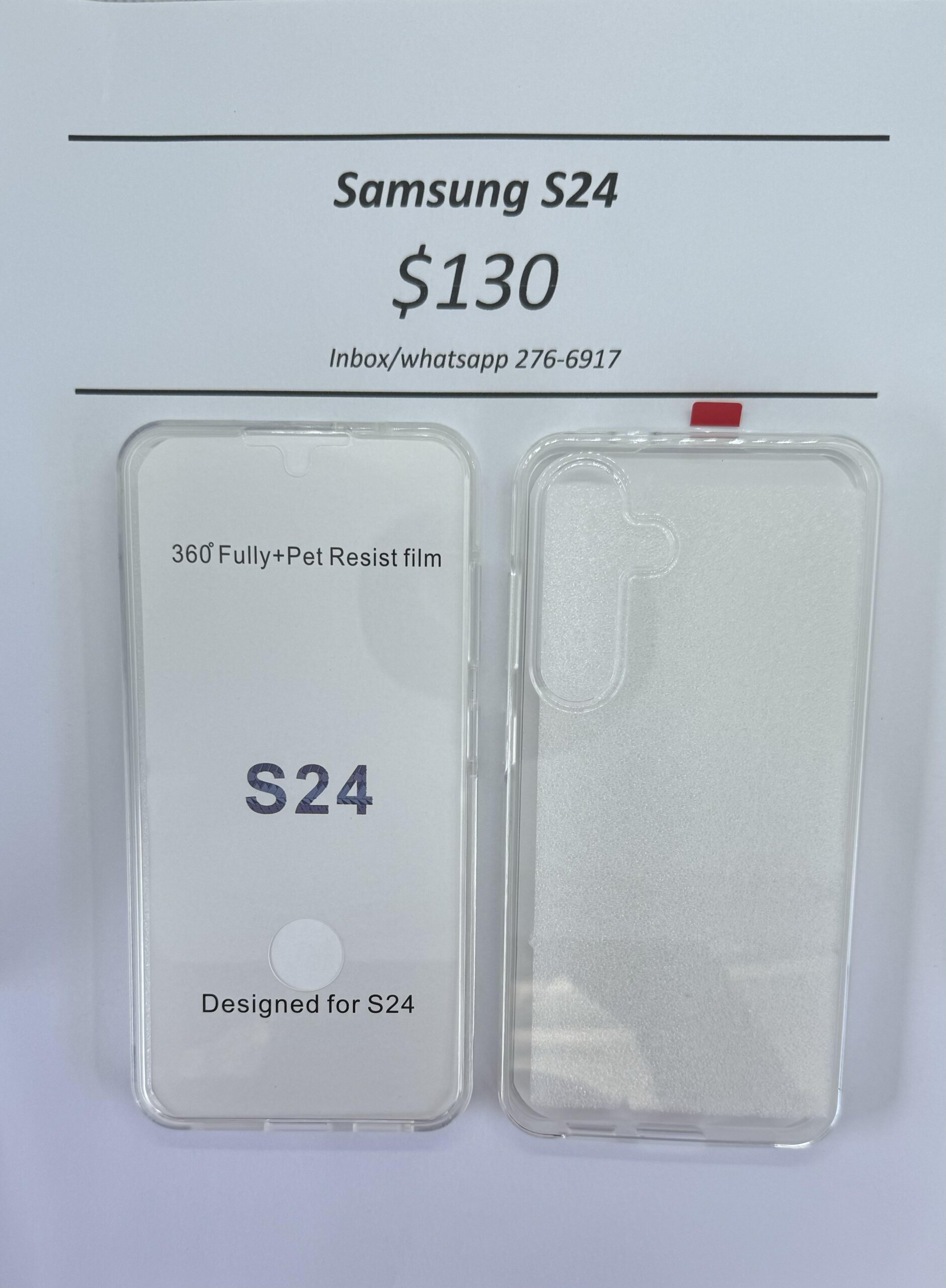 Samsung S24 360 TPU Case
