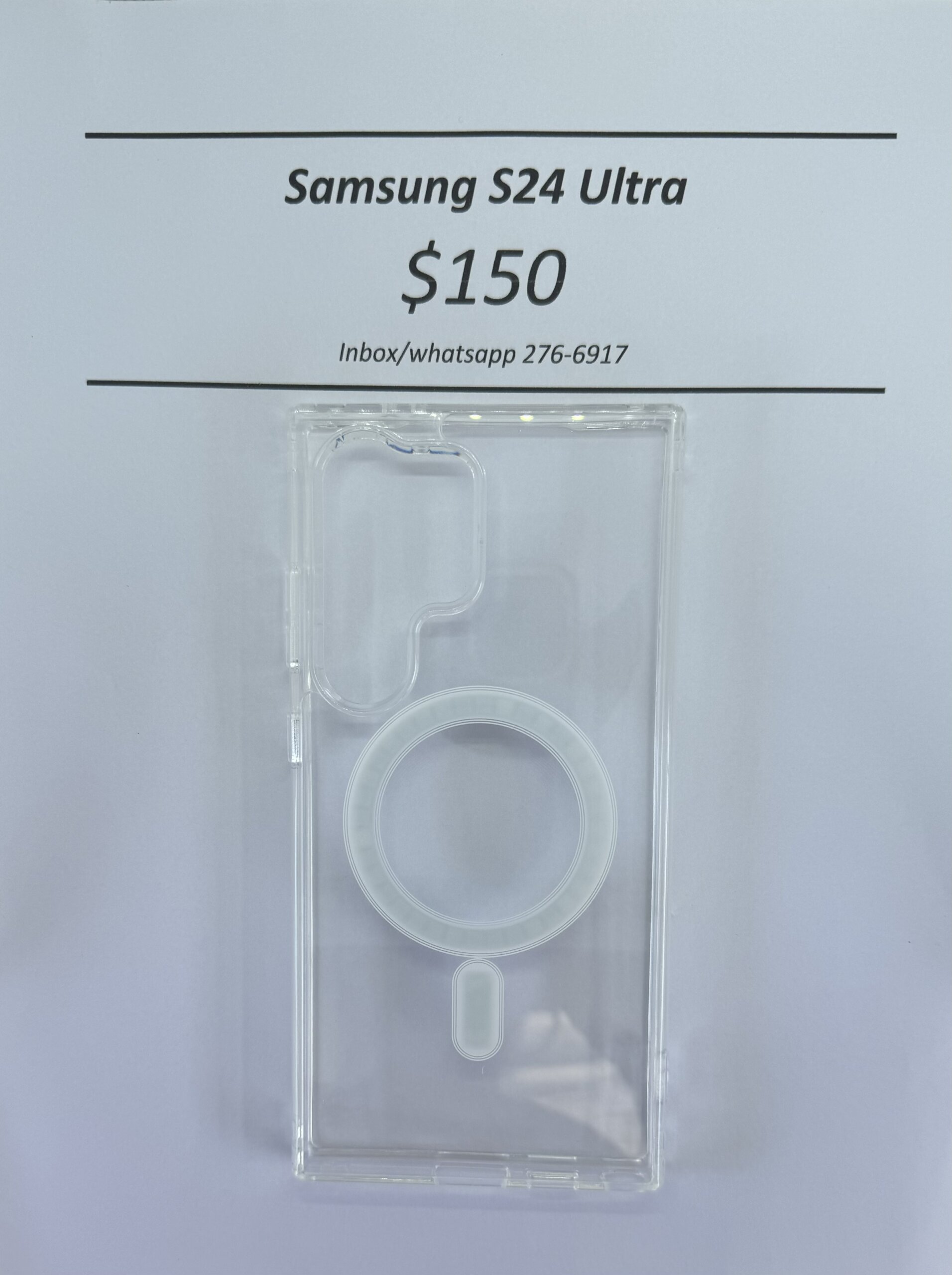 Samsung S24 Ultra Mag Safe case