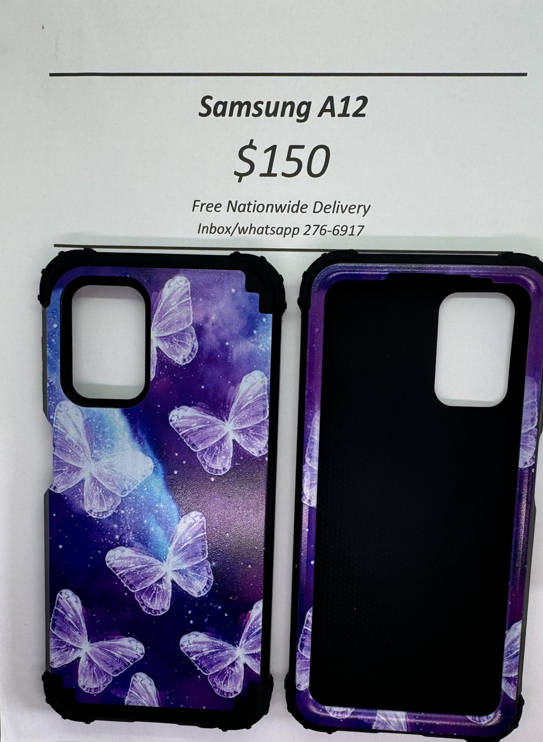 A12 Purple Rugged Butterfly