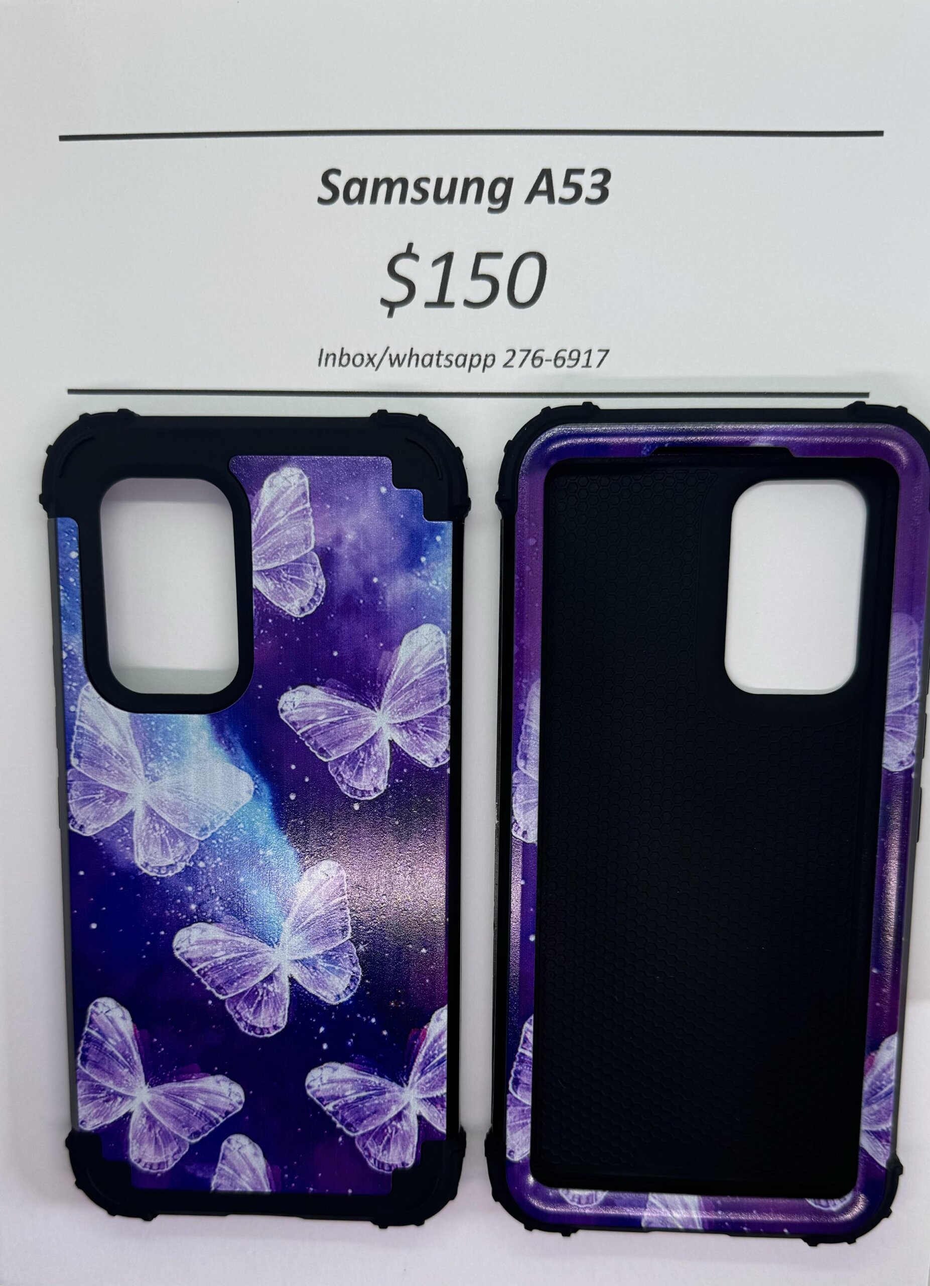 A53 Purple Rugged Butterfly