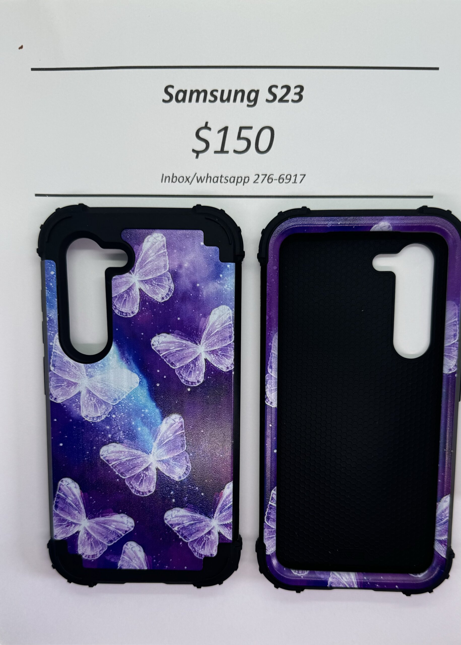 S23 Purple Rugged Butterfly