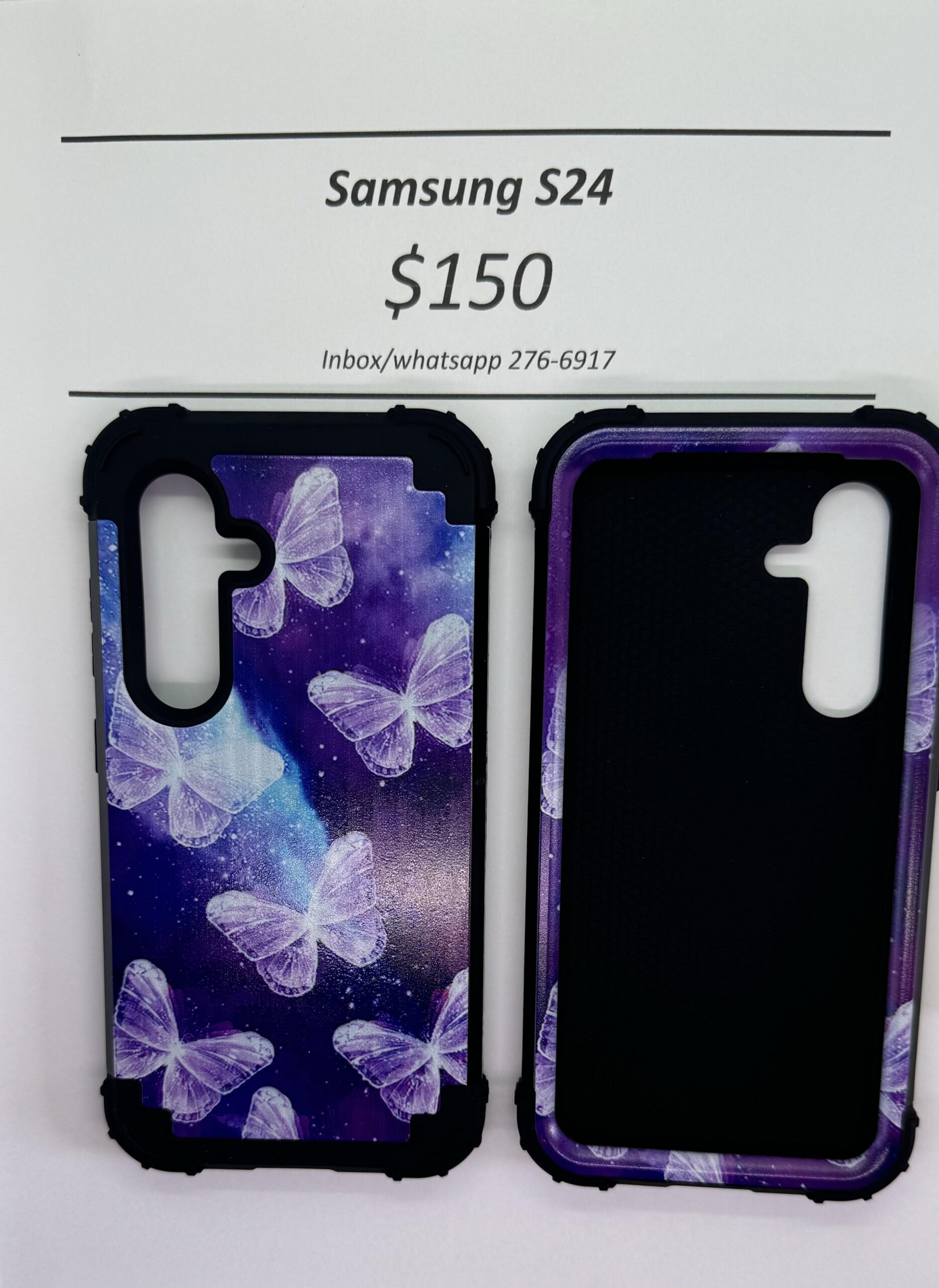 S24 Purple Rugged Butterfly