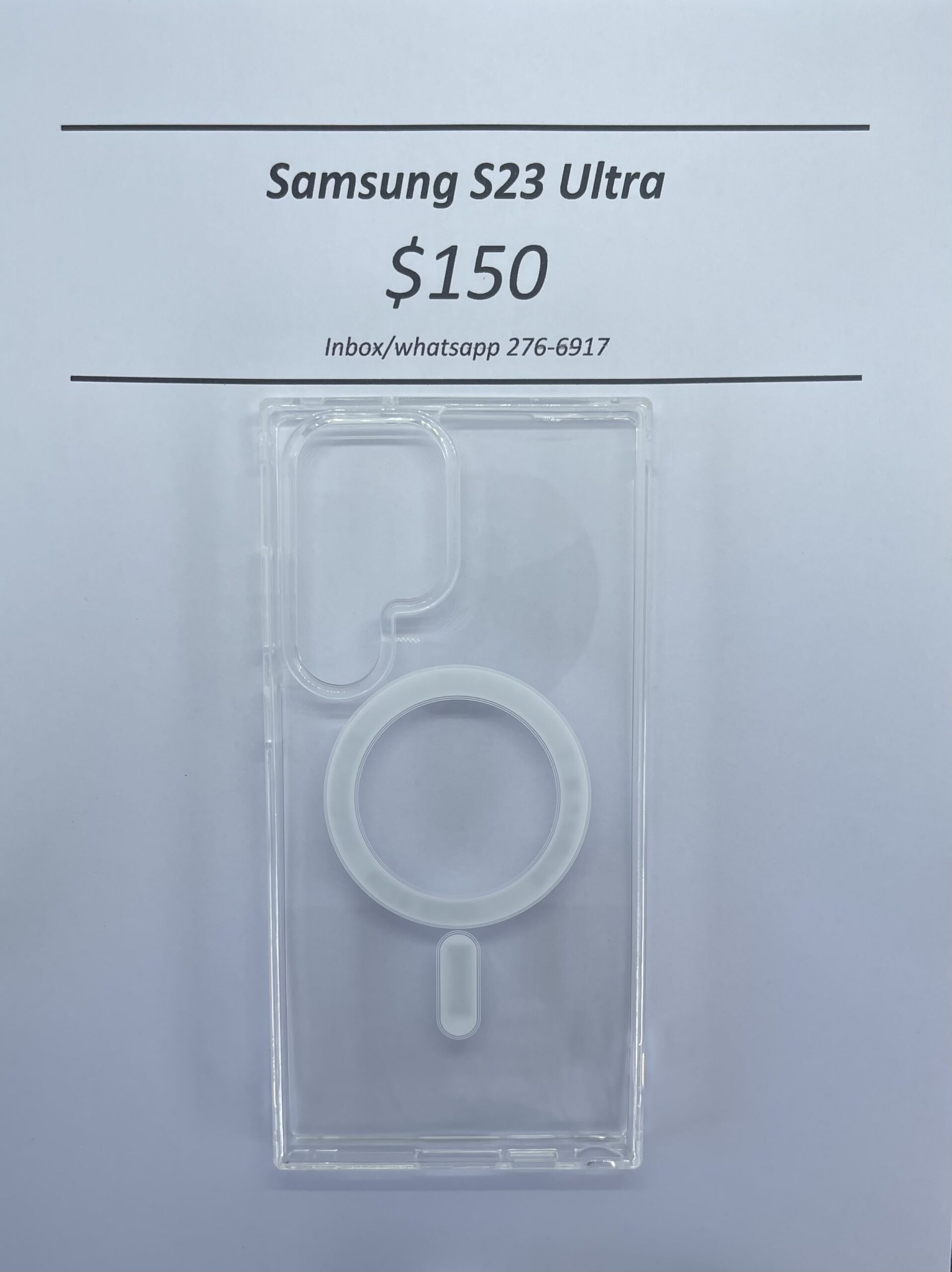 S23 Ultra Mag Safe case