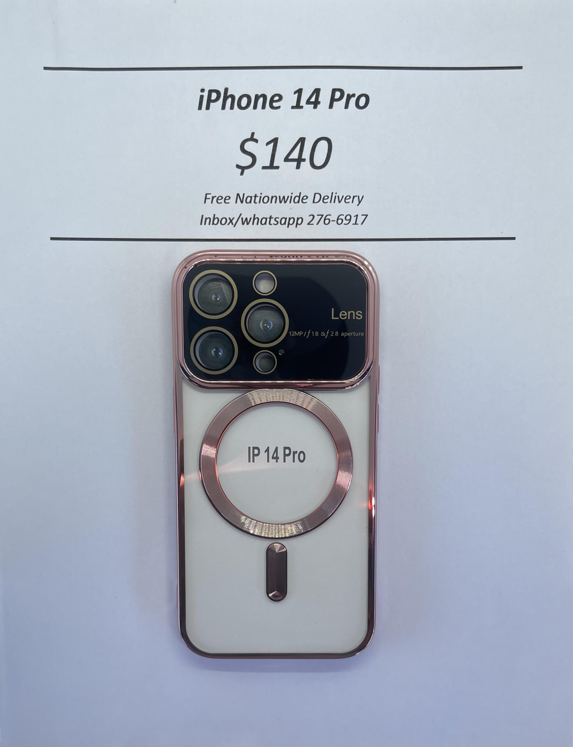 iPhone 14 pro RG Wireless Charging Magnetic Case