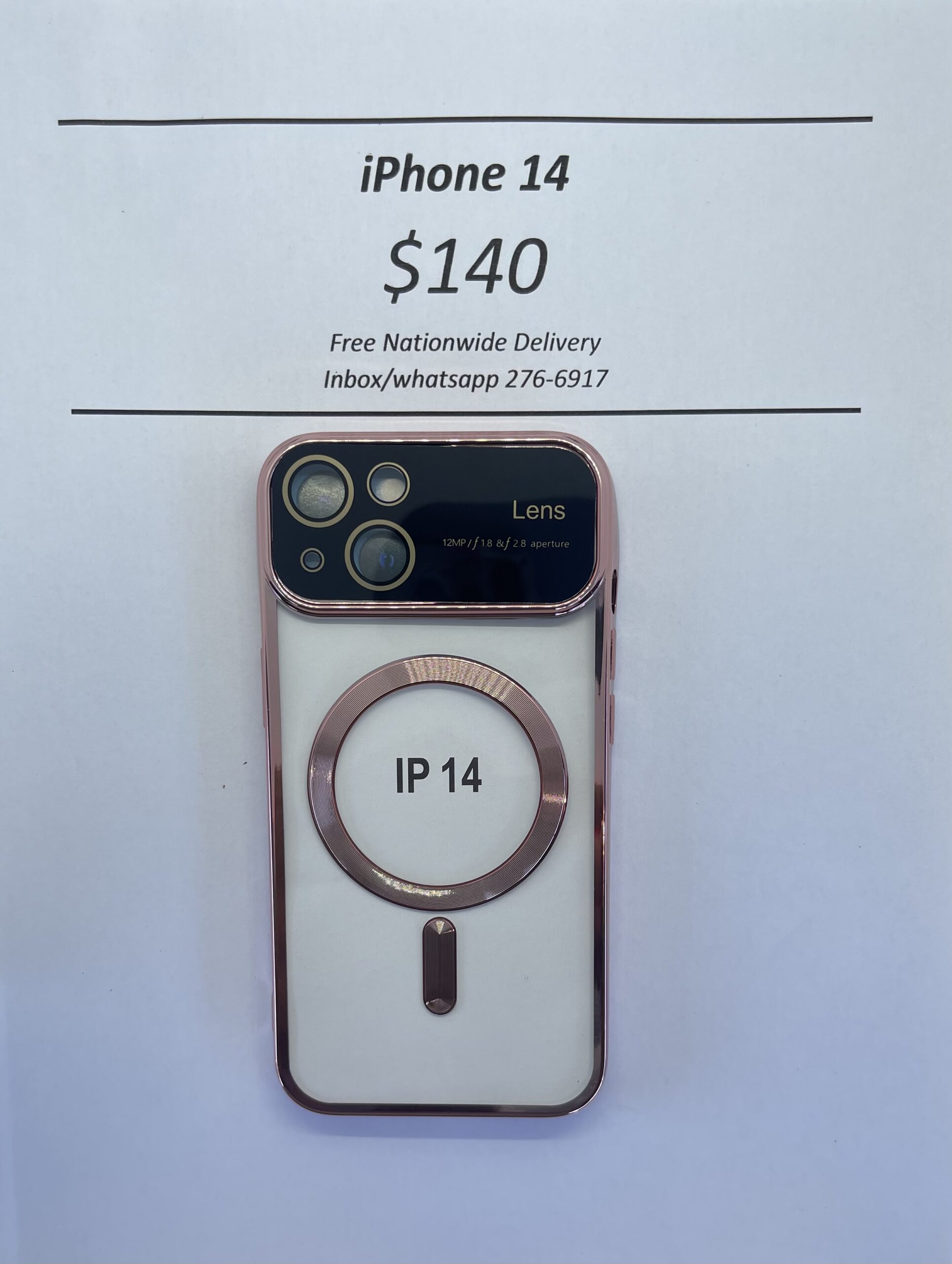 iPhone 14 RG Wireless Charging Magnetic Case