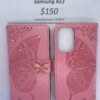 Samsung A53 Pink Butterfly Wallet