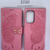Samsung A23 Pink Butterfly Wallet