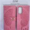 Redmi Note 12 Pro Pink Butterfly Wallet
