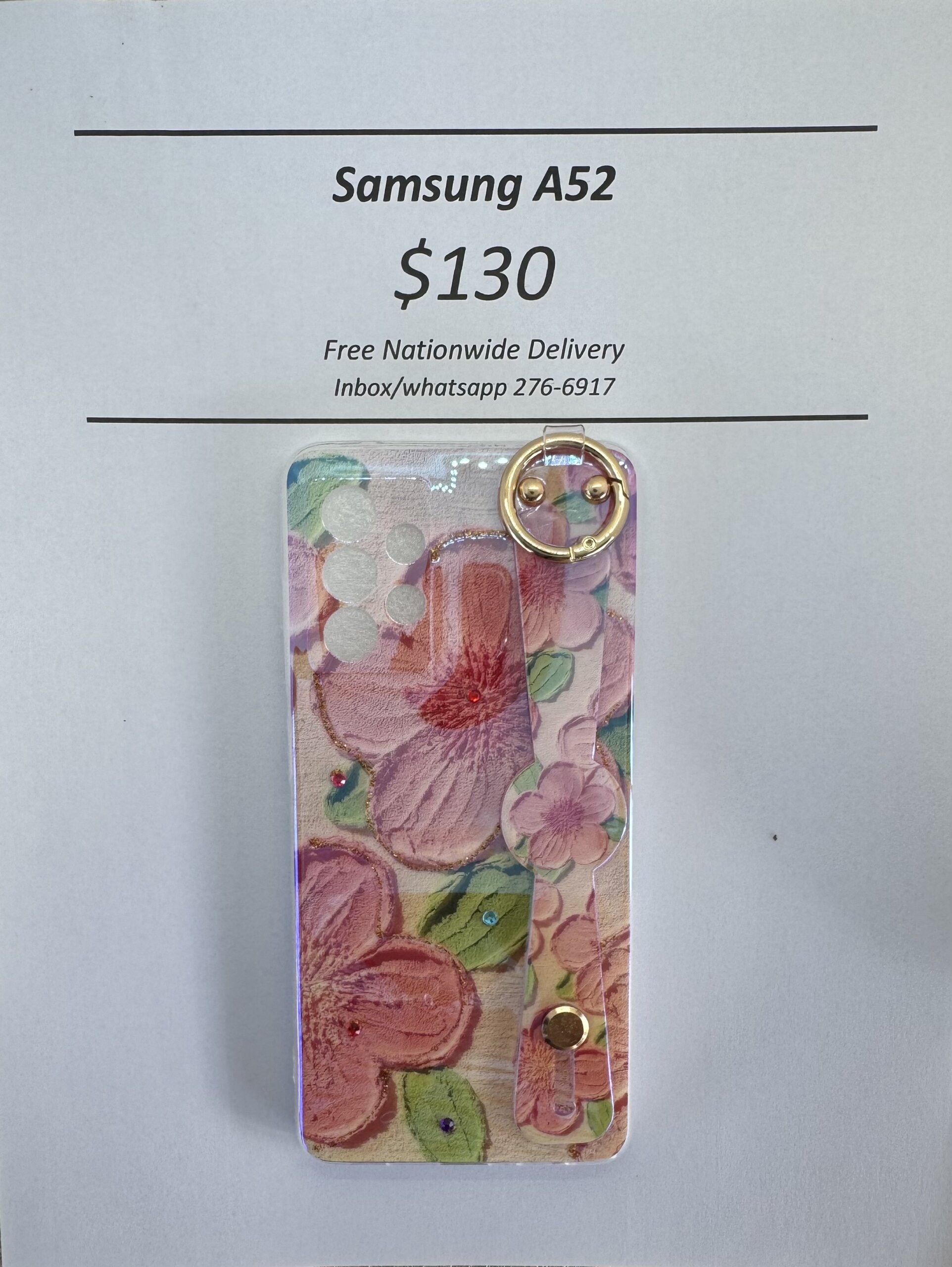 A52 3D Floral