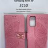 Note 20 Pink Butterfly Wallet