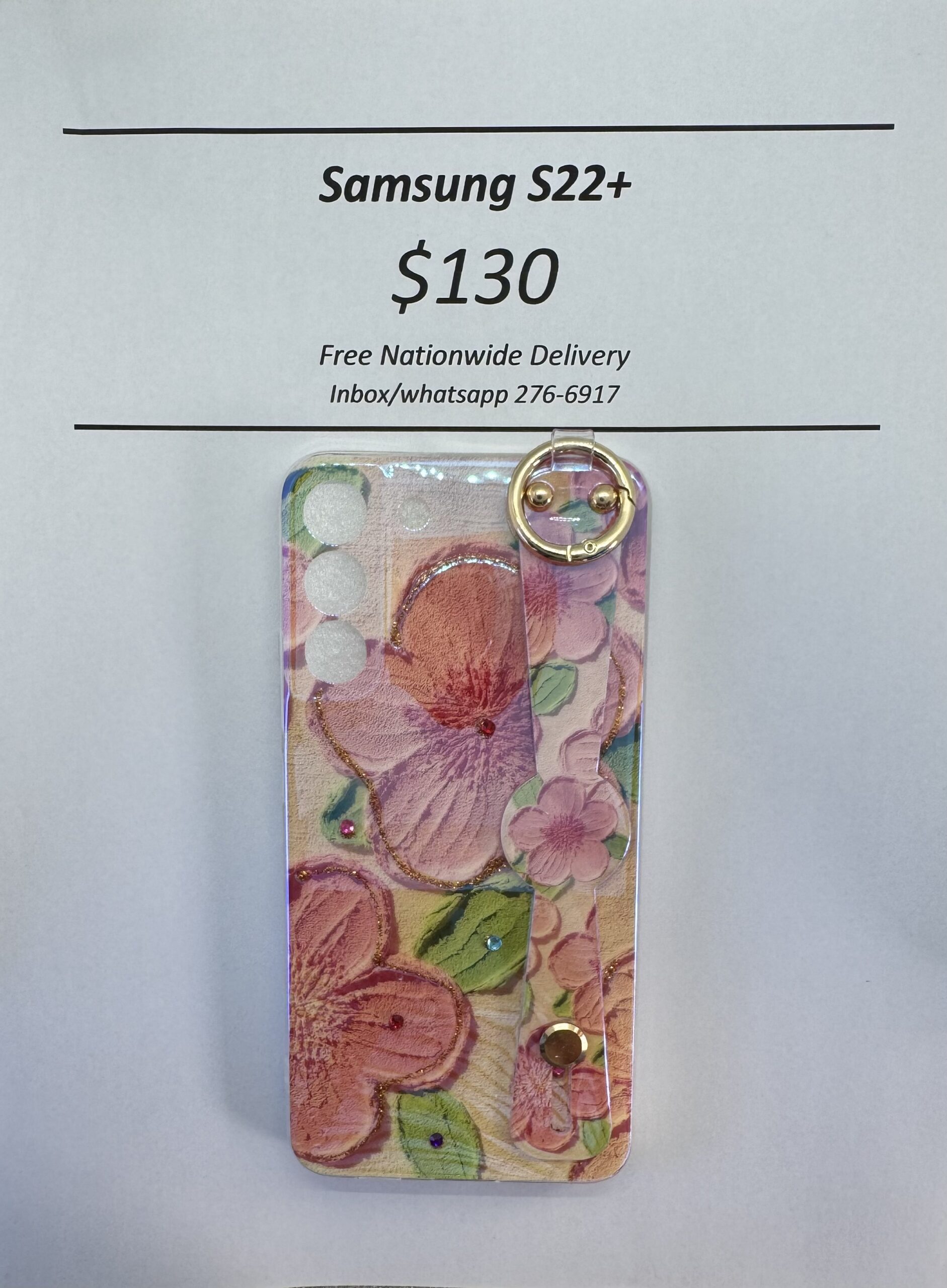 S22 Plus 3D Floral