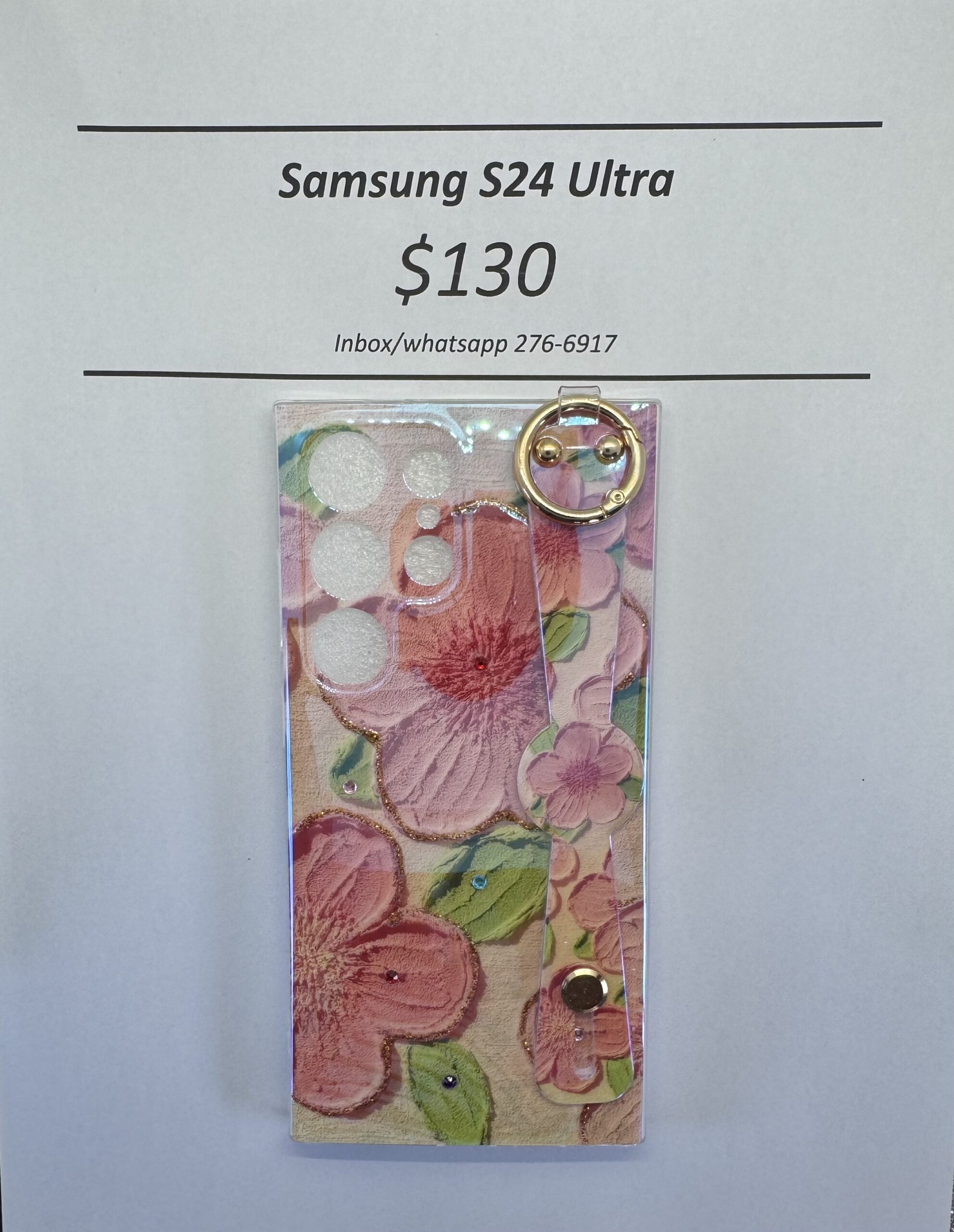 S24 Ultra 3D Floral