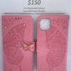 iPhone 11 Pro Max Pink Butterfly Wallet