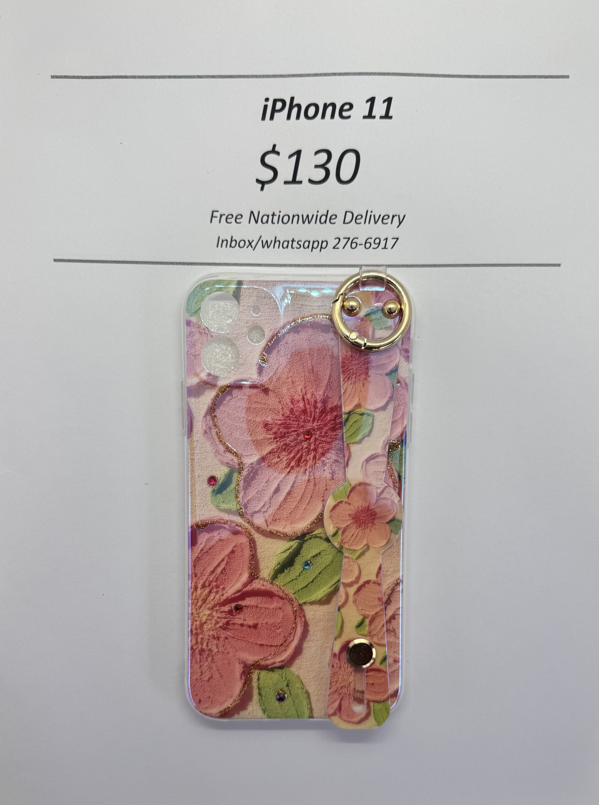 iPhone 11 3D Floral