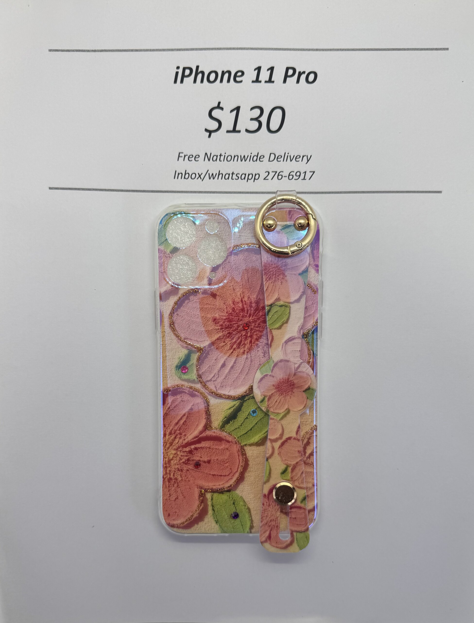 iPhone 11 Pro 3D Floral