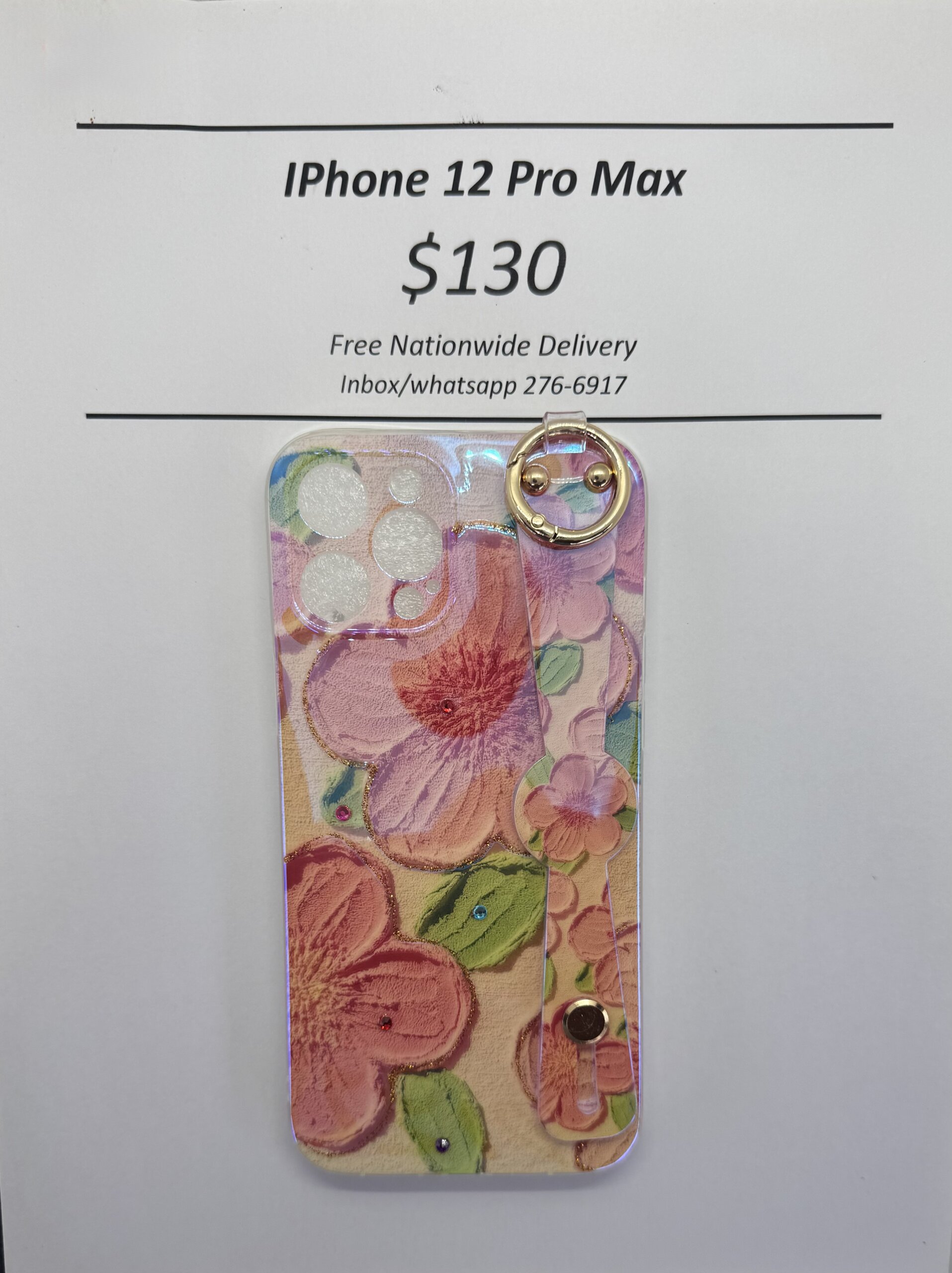 iPhone 12 Pro Max 3D Floral