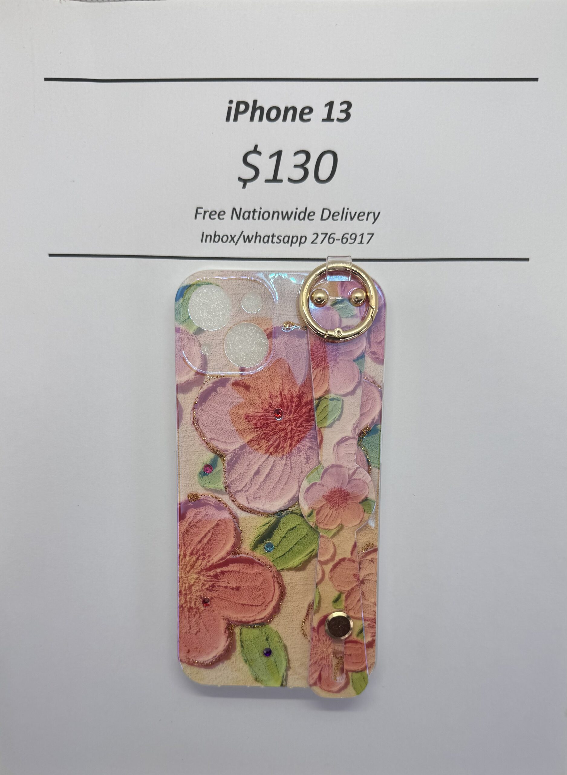iPhone 13 3D Floral