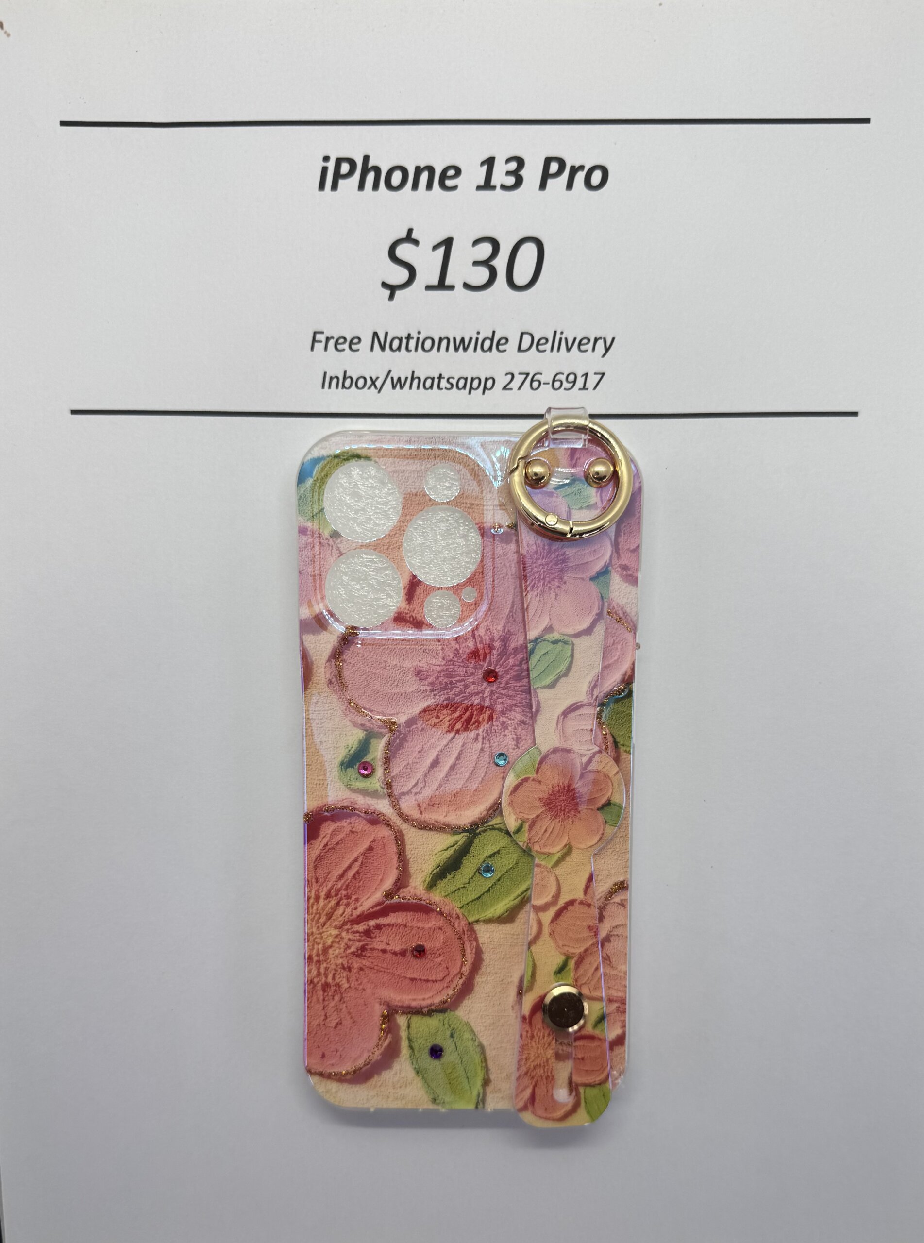 iPhone 13 Pro 3D Floral