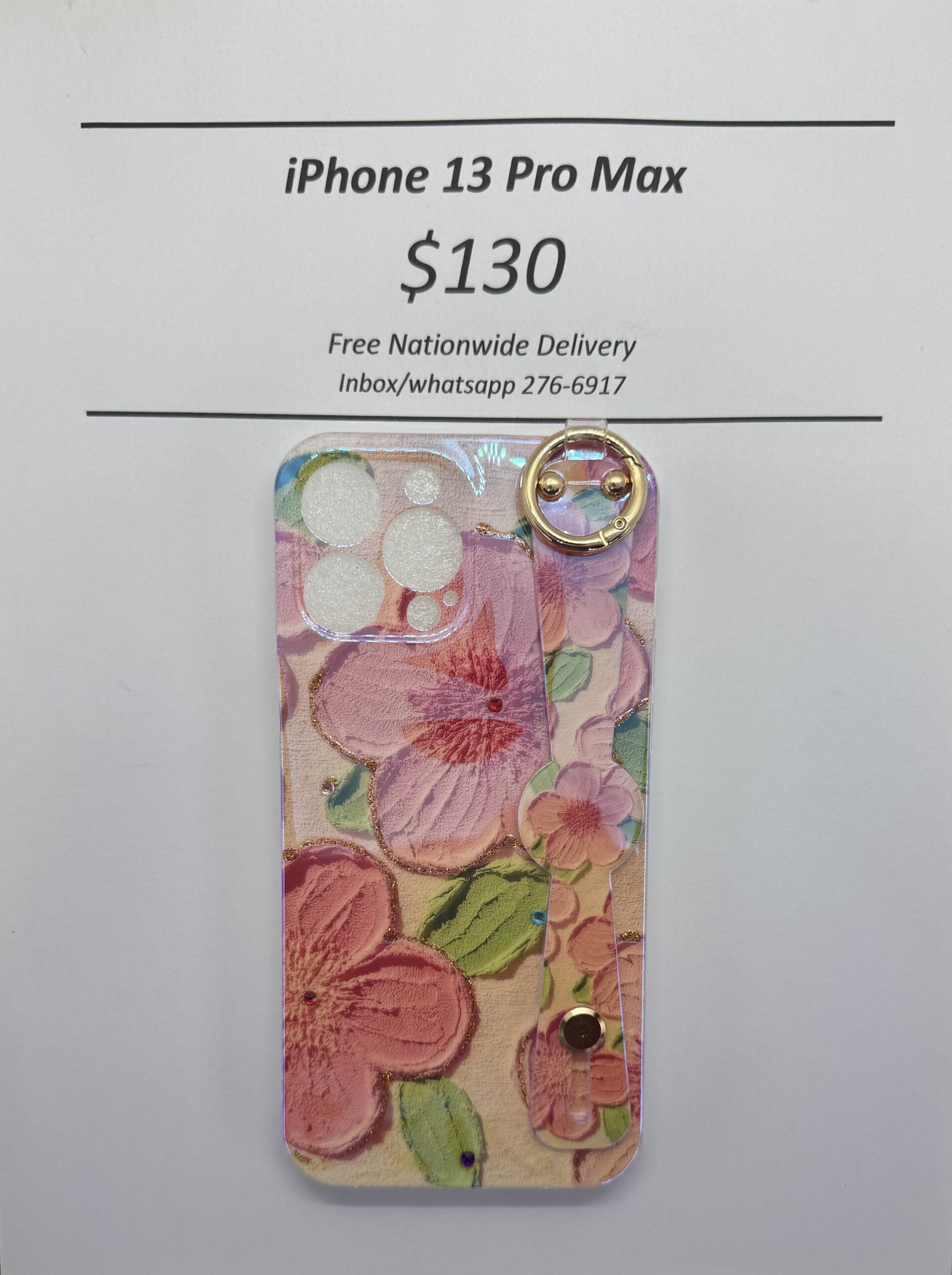 iPhone 13 Pro Max 3D Floral