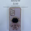 A33 Purple 3D Astronaut Phone case