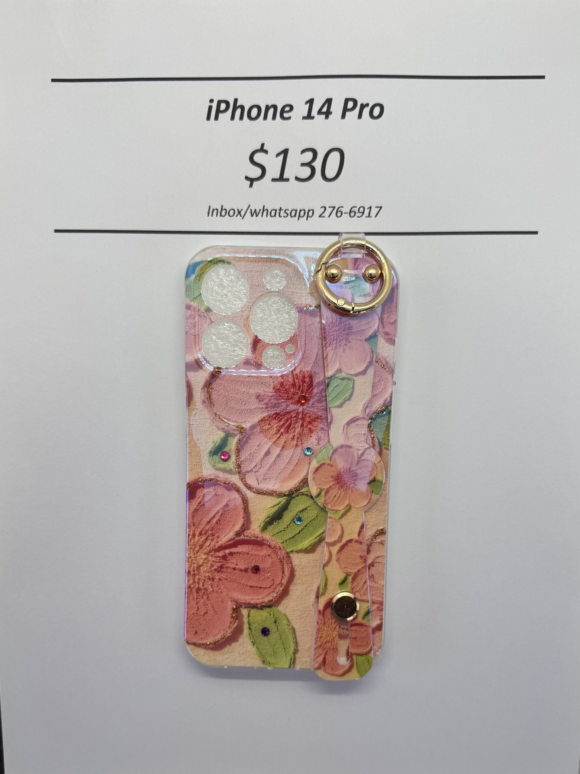 iPhone 14 Pro 3D Floral