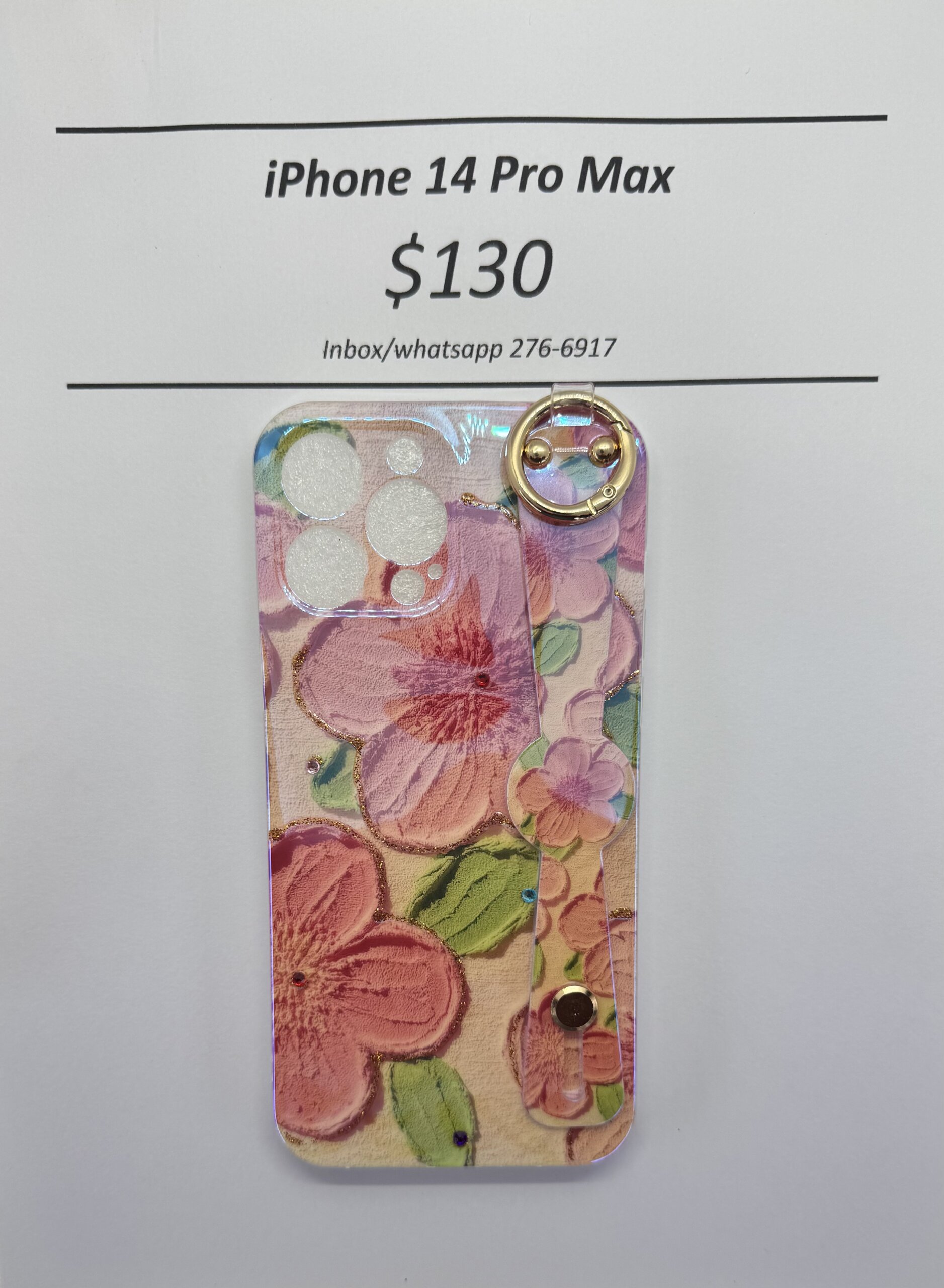 iPhone 14 Pro Max 3D Floral