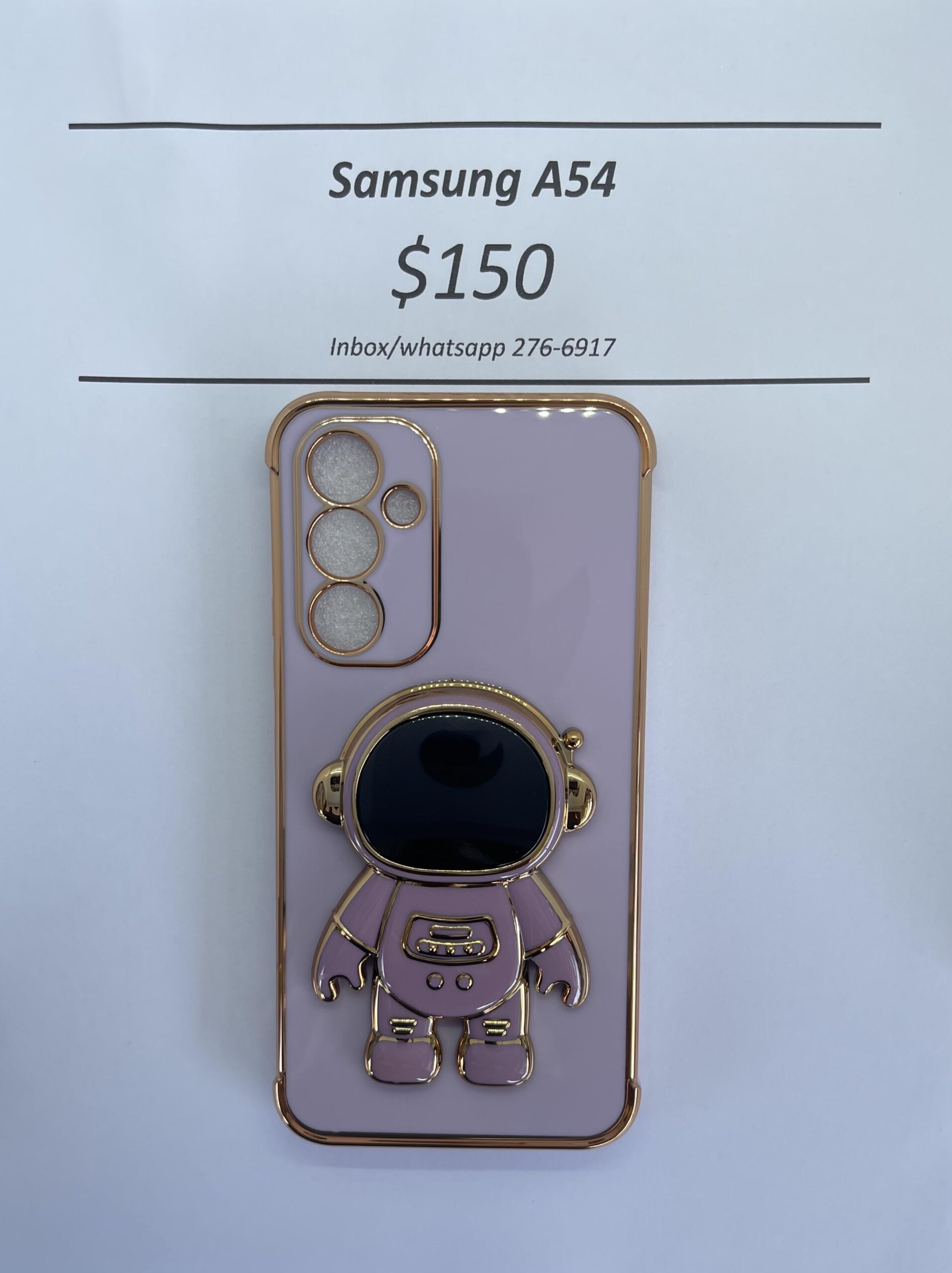 A54 Purple 3D Astronaut Phone case