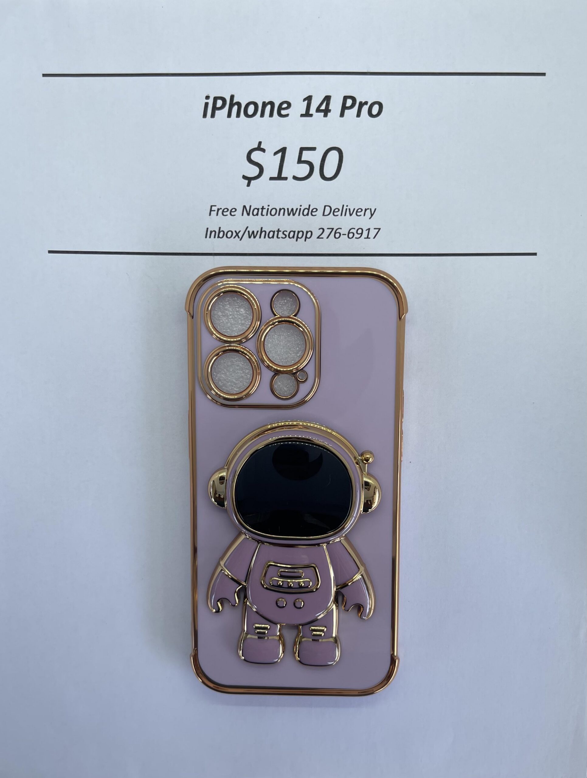 iPhone 14 Pro 3D Astronaut Phone case