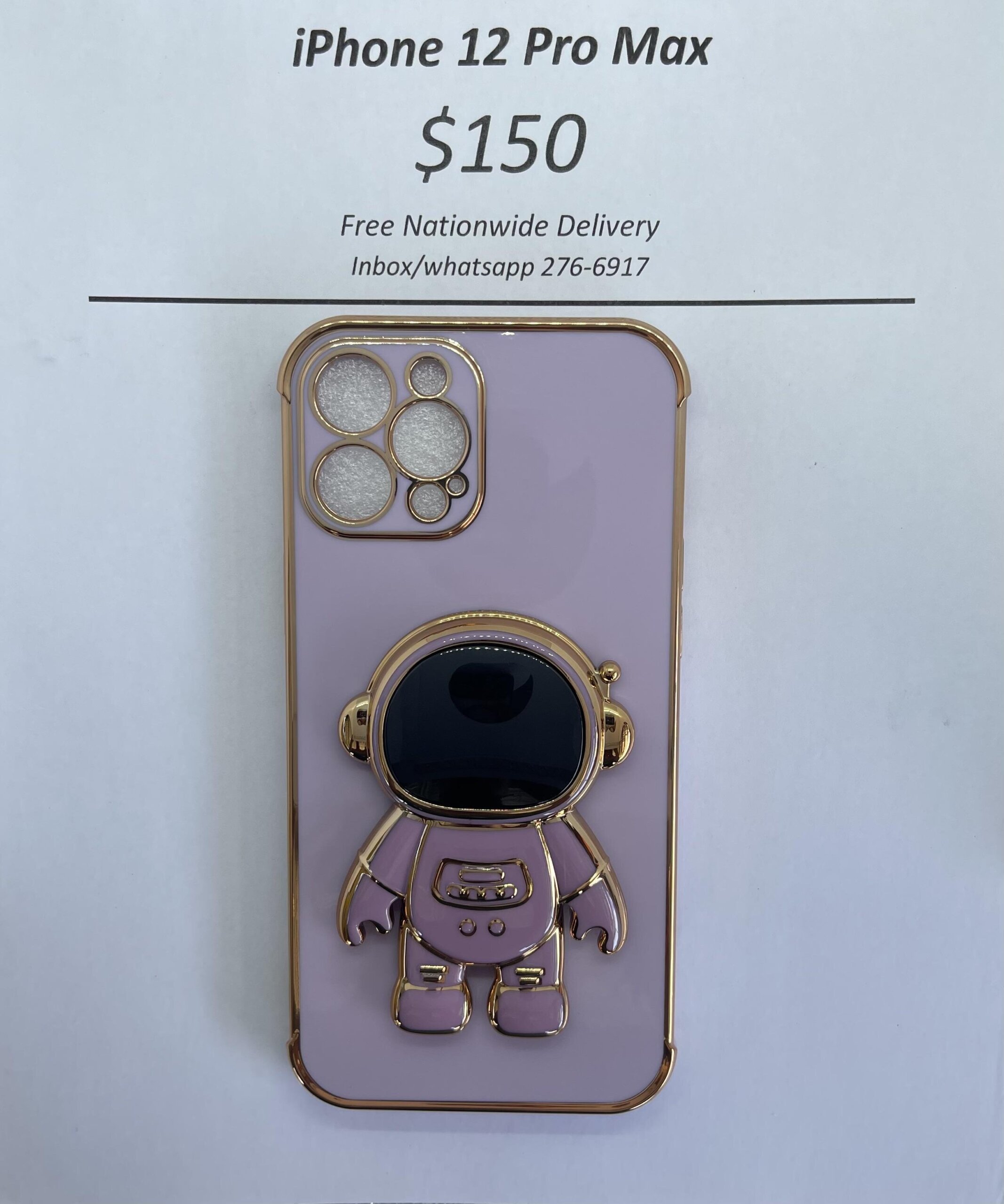 iPhone 12 Pro Max 3D Astronaut Phone case