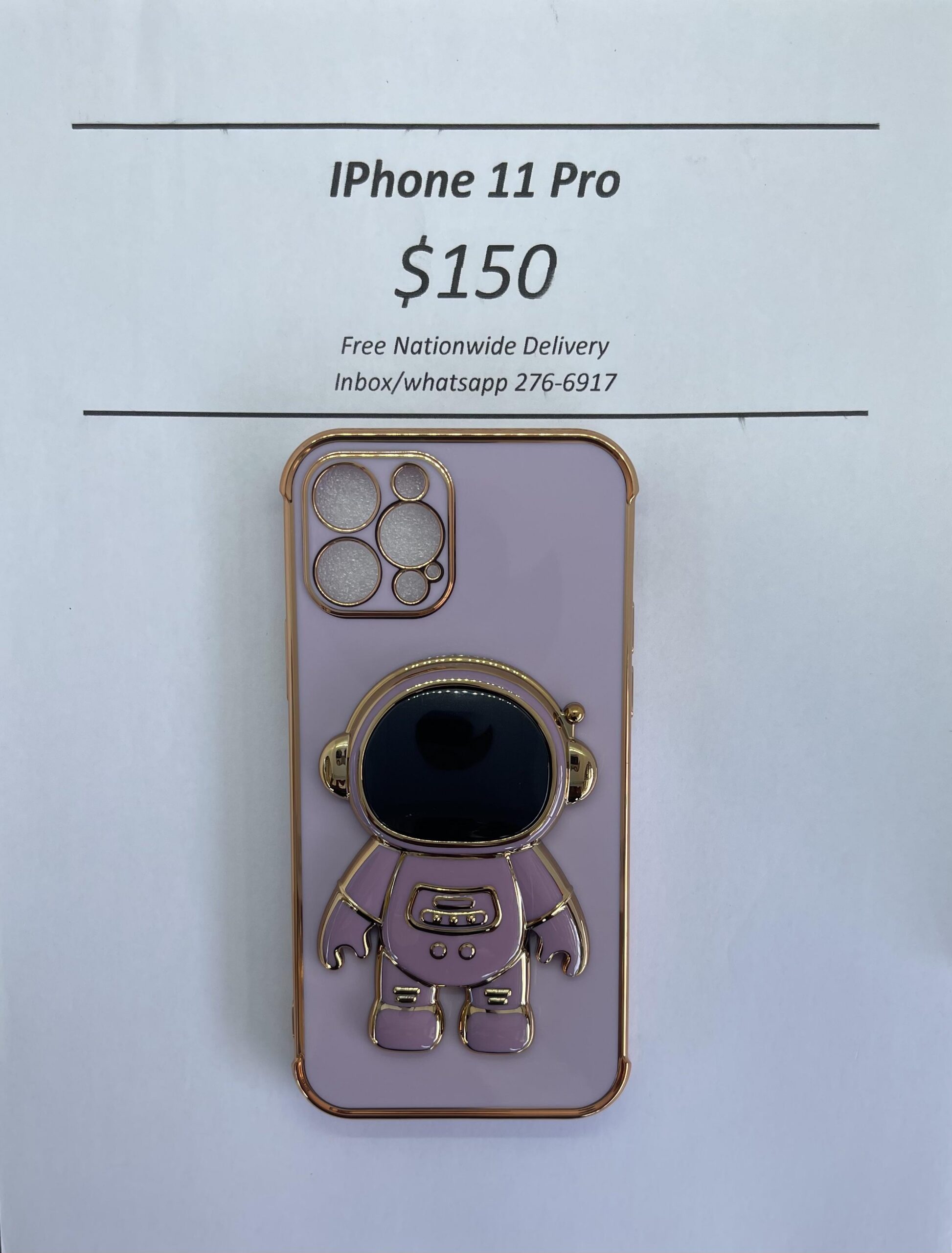 iPhone 11 Pro 3D Astronaut Phone case