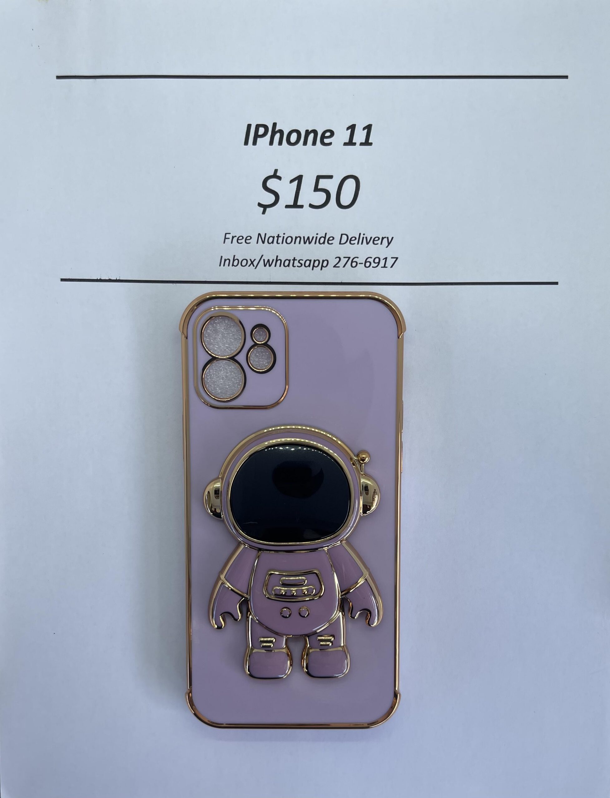 iPhone 11 3D Astronaut Phone case